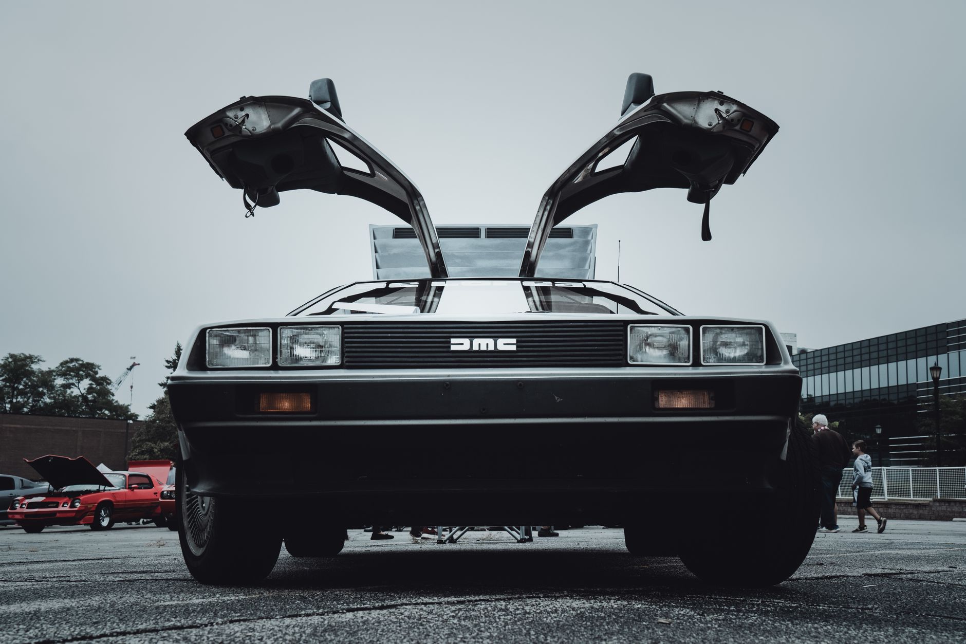 Autozam AZ-1 with gullwing doors open, one of the most sought-after Japanese kei car imports for UK enthusiasts